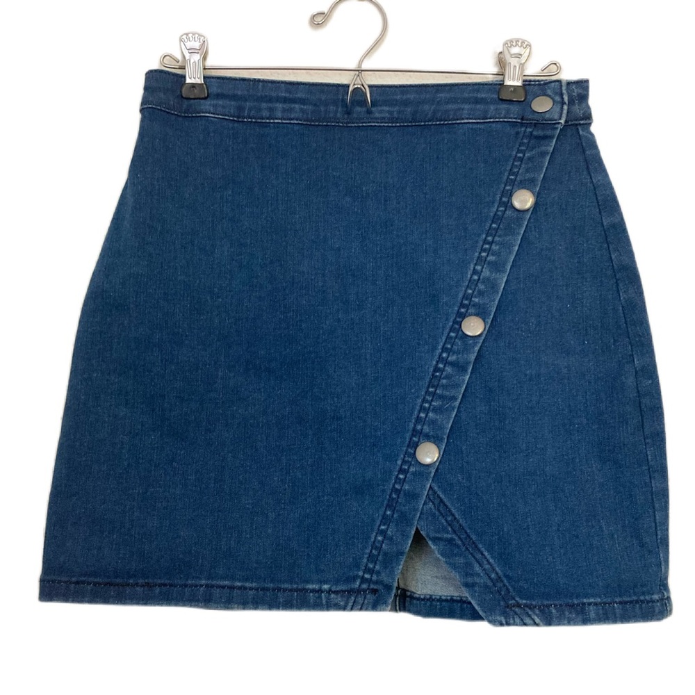 Asymetrical Denim skirt